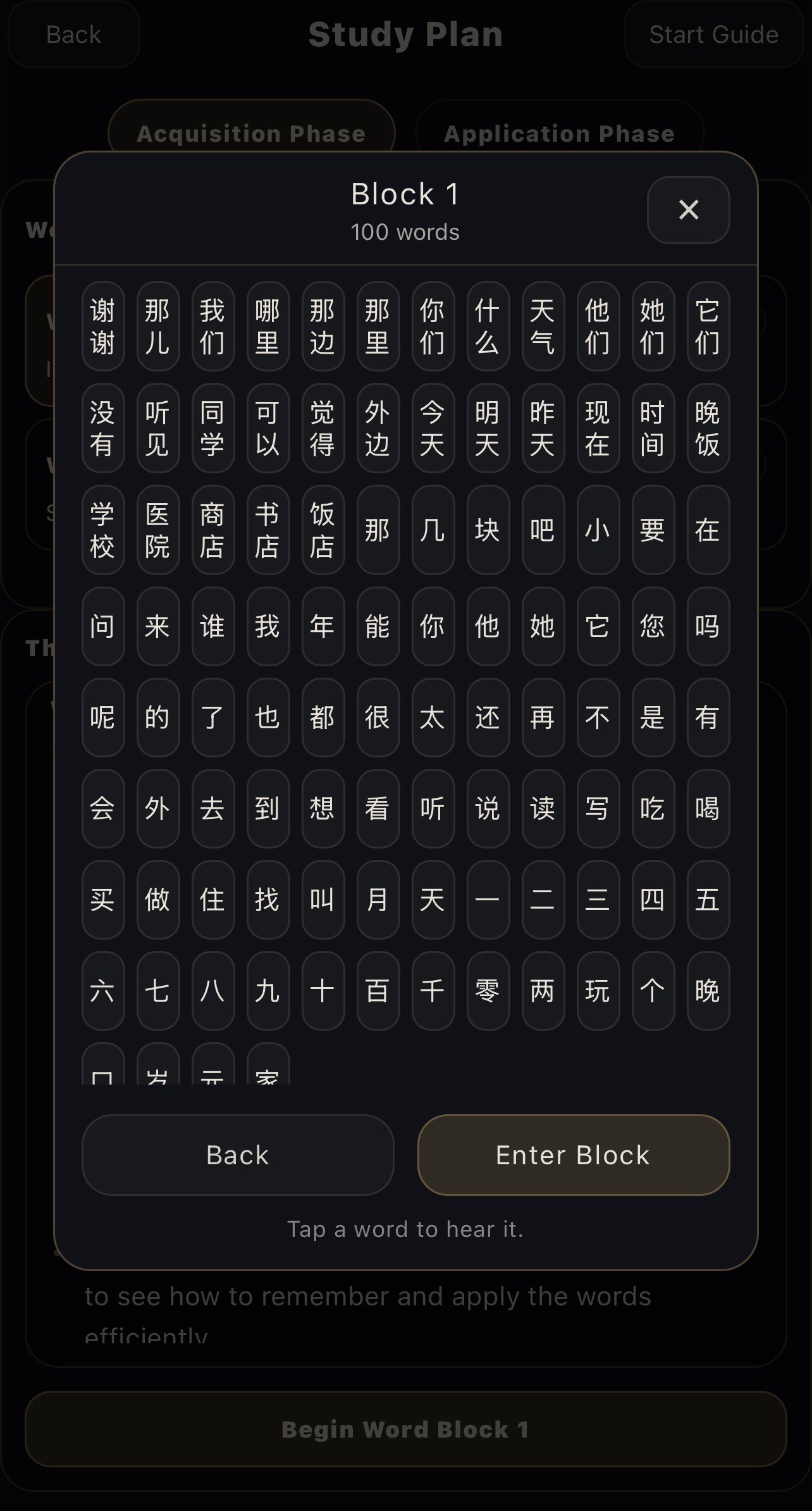 HSK app screenshot 3