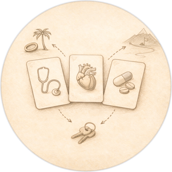 Conceptual memorization illustration