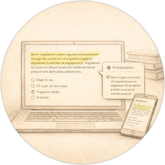 Assessment-aligned practice illustration